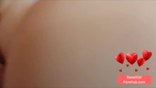 Teen girl inserts big clit in tight pussy – Hard humping pussy on pussy and lesbian tribbing